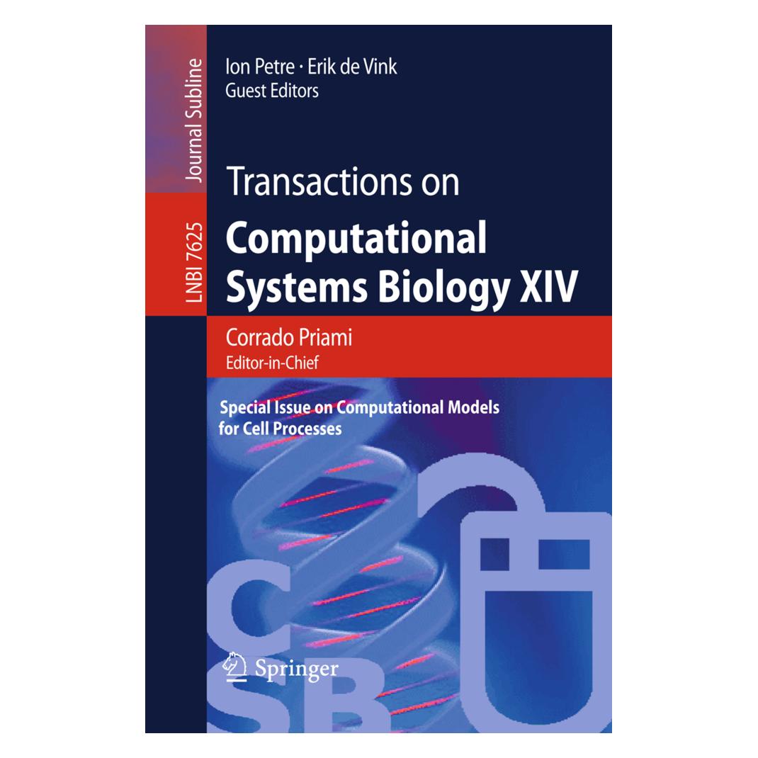 Springer Transactions on Computational Systems Biology XIV (Englisch, Softcover, Corrado Priami, Erik de Vink, Ion Petre) (55505693)