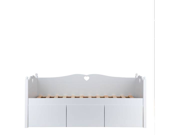 Truhe Emma weiss MDF B 198 H 38 cm - Truhe