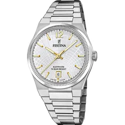 Festina Quarz Damen RivÉ F20052/2 - silber - 35mm