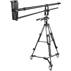 Walimex pro Kamerakran Set Director Pro II mit Videostativ