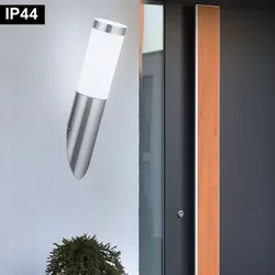Außen Wand Strahler Fackel Leuchte weiß opal Garten Lampe Hof Terrassen Beleuchtung V-Tac 8623