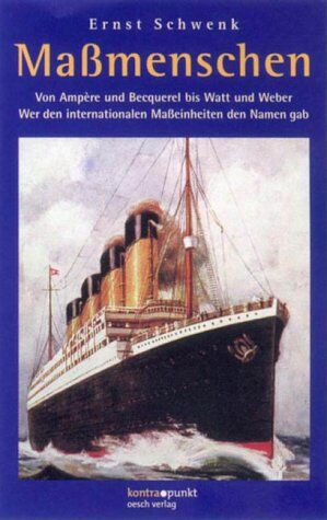 Ernst Schwenk - Maßmenschen - Preis vom 13.10.2026 19:28:25 h