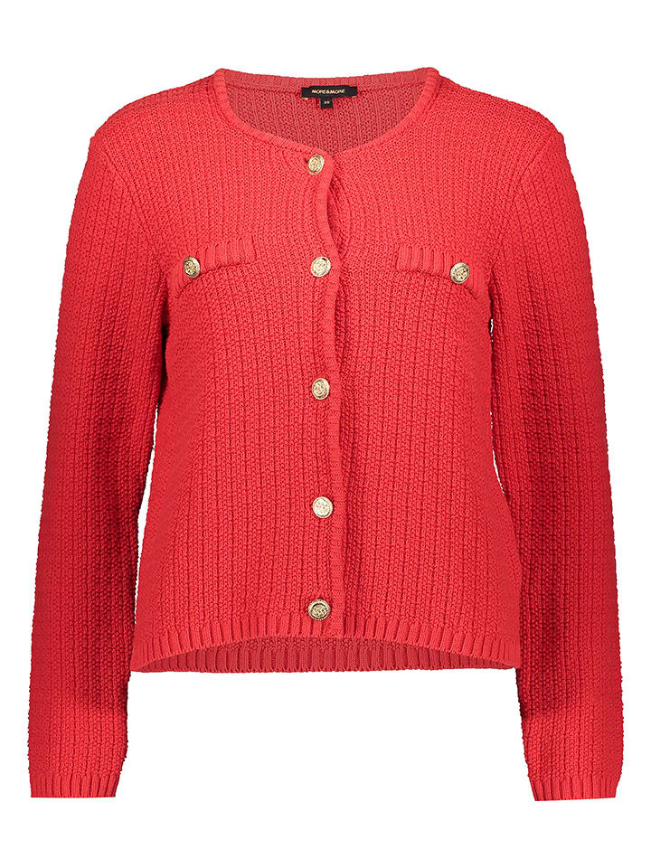 More & More Cardigan in Rot - 36
