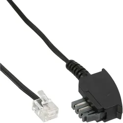 INLINE TAE-N Anschlußkabel, TAE-N zu RJ11 (6P4C), 10m