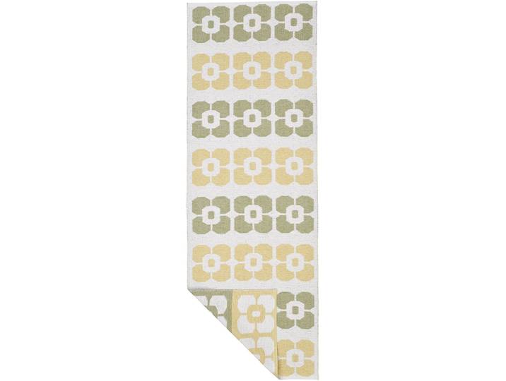 HORREDSMATTAN Outdoor-Teppich Florian gelb Blumenmuster Polyester 70 x 200 cm - Outdoor-Teppich