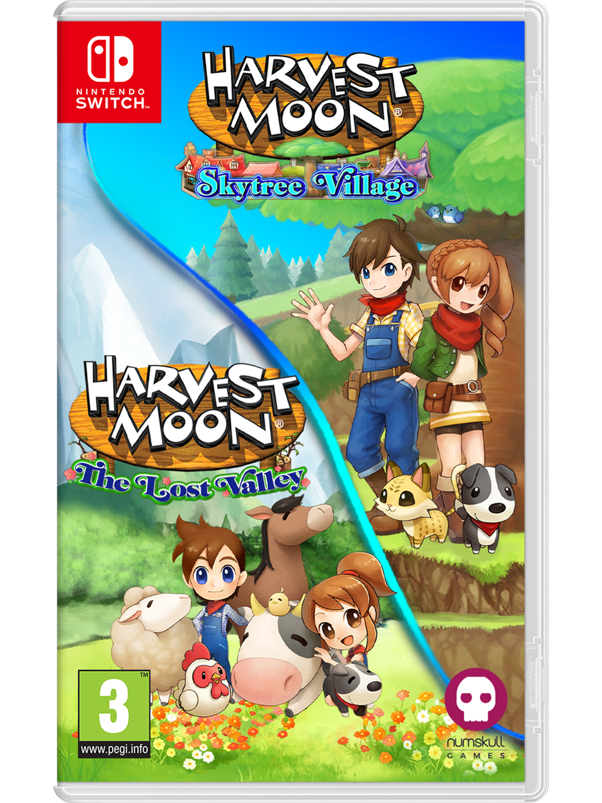Harvest Moon: The Lost Valley & Skytree Village - Nintendo Switch - RPG - PEGI 3