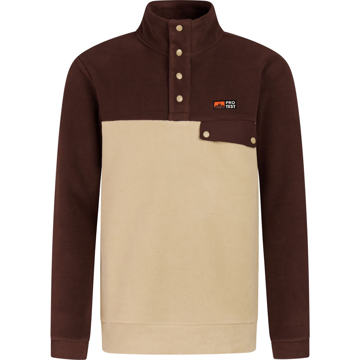 Protest Prtwigland Outdoor 1/4 Button top bamboobeige (567) XXL 31762000-567-XXL