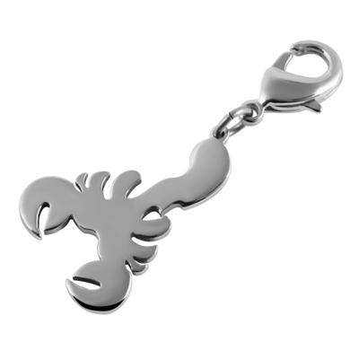 Kettenanhänger ADELIA´S "Anhänger – Charmanhänger aus Edelstahl", silber, Schmuckanhänger, Damen, Edelstahl, Kettenanhänger, Schöne Geschenkidee zum einen besonderen Tag