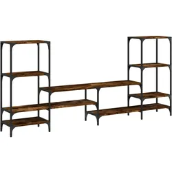 vidaXL TV-Schrank Räuchereiche 206,5x28,5x95 cm Holzwerkstoff