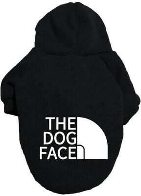 Uplifted Goods Pet Dog Autumn Winter Hoodie black 6xl 18.0 22.5kg