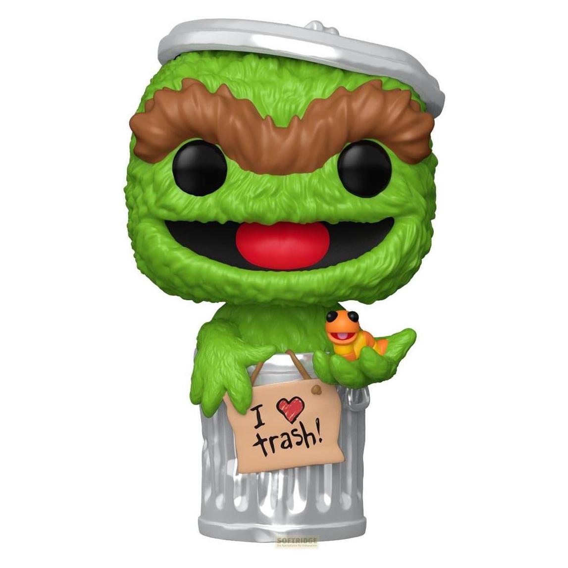 Funko Sesamstrasse POP! TV Vinyl Figur Oscar the Grouch 9 cm (64001)