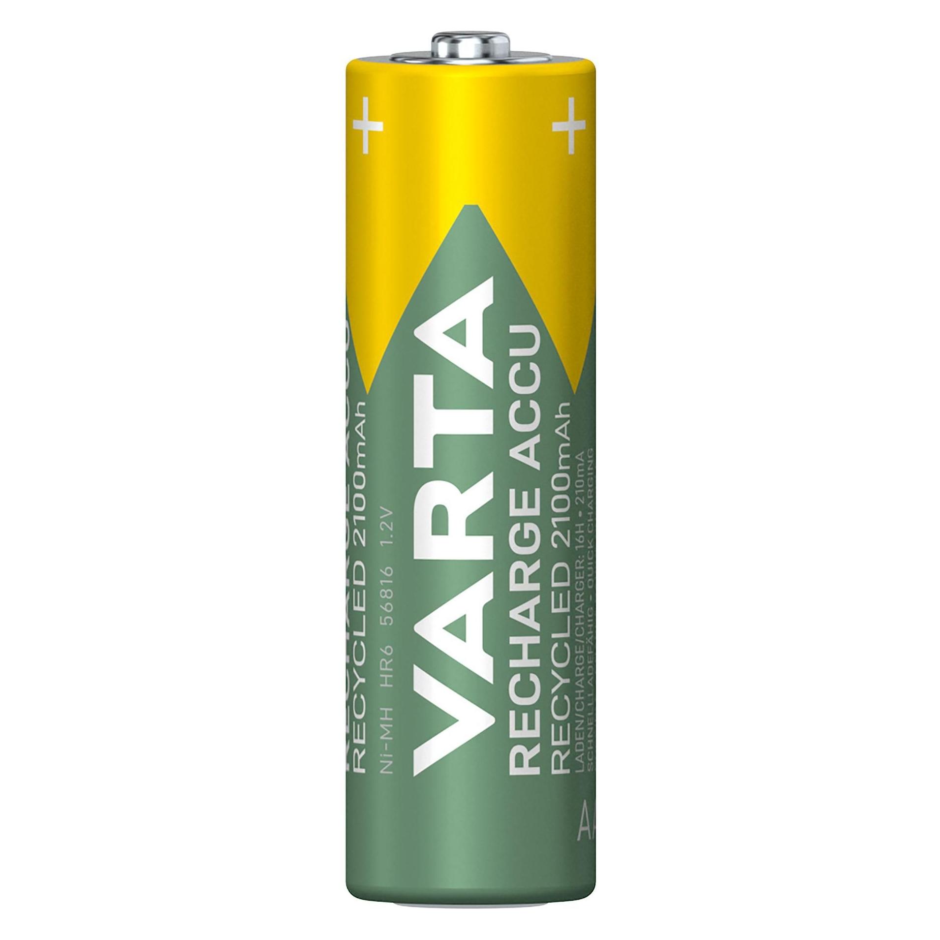 Varta Recycled Aa 2100Mah (AA, 2100 mAh) (56816101404)
