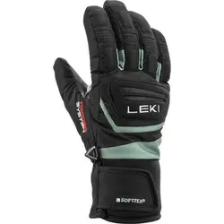 LEKI Kinder Fingerhandschuhe Ki HS Griffin 3D Junior, Größe 8 in Schwarz Schwarz