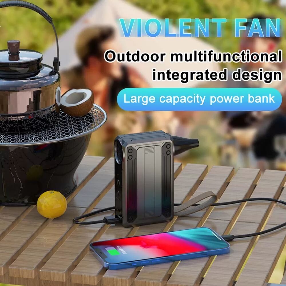 INF Souffleur Turbo Haute Vitesse avec Lumière LED, Mini Dépoussiéreur sans Fil 130000RPM