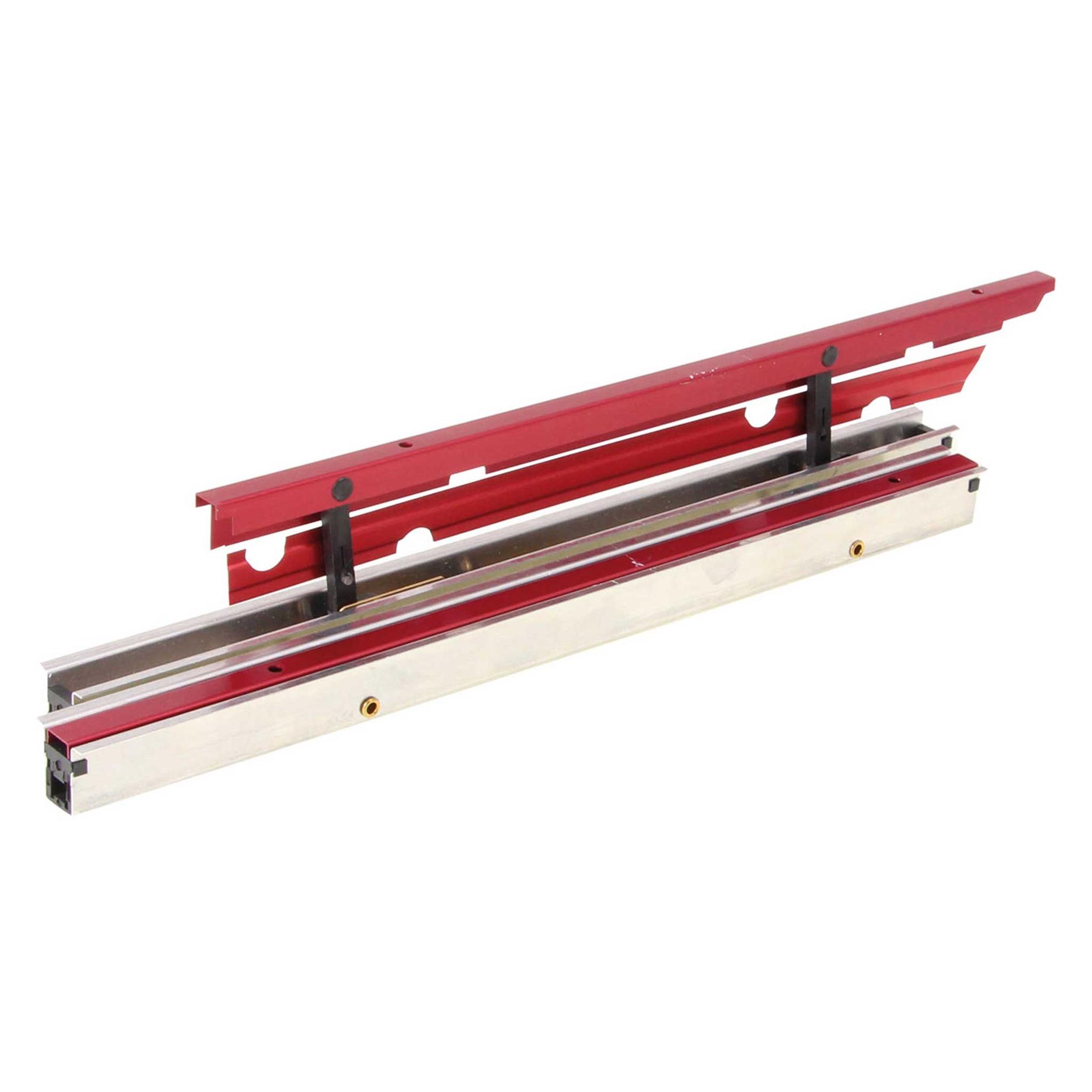 Modellbau Lindinger Landeklappen 25cm/16mm Alu Rot eloxiert einfach mittig verriegelnd, innen angele (52010)
