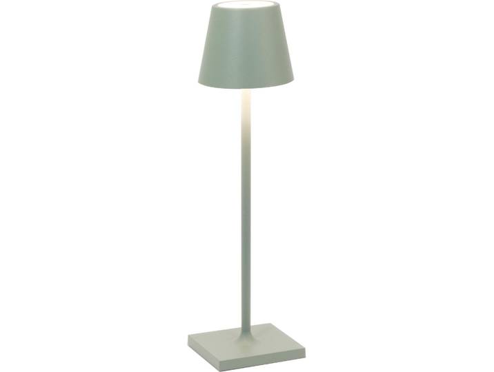 Zafferano Tischleuchte POLDINA MICRO SAGE GREEN salbeigrün Ø7x28cm