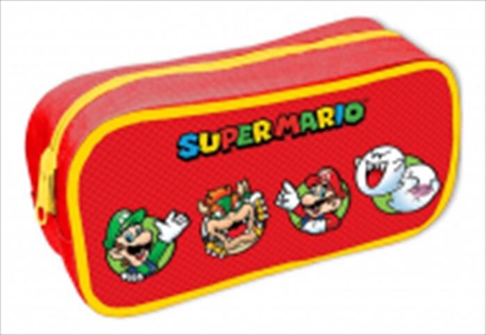 Pyramid Astuccio Super Mario Character Circles Sr73309-rosso