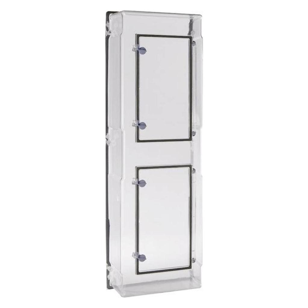 Hager HAG ZAY750AT Zählerfeldabdeckung IP54, 750 mm mit Tür (ZAY750AT)