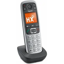 Gigaset E560 HX (CH-Version), Telefon, Silber