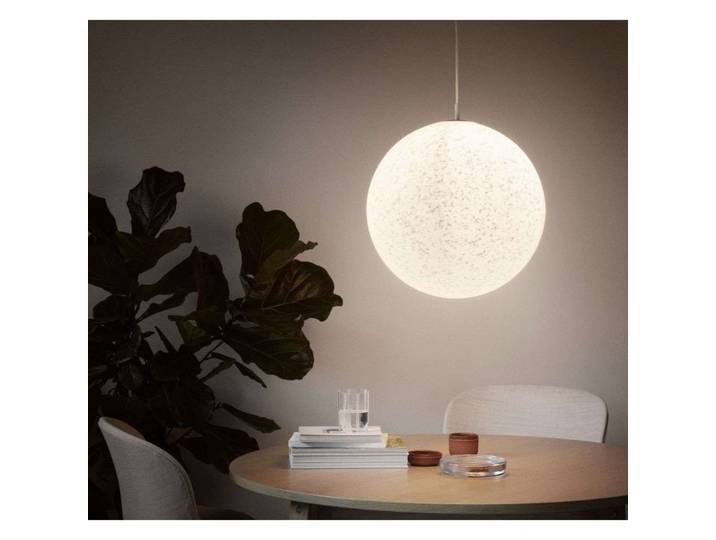 Pix Pendelleuchte Ø 45 cm Weiß - Normann Copenhagen - Wohnzimmer - Kunststoff