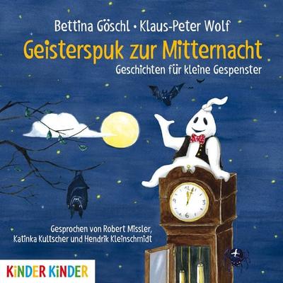 Geisterspuk zur Mitternacht - Bettina Göschl,Klaus-Peter Wolf, Audio, 4064066877033