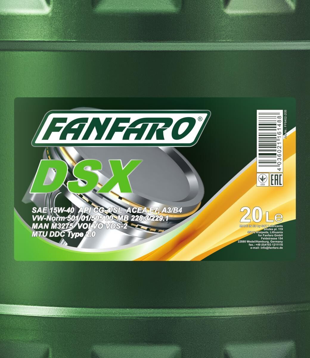 FANFARO FF6402-20 Motoröl