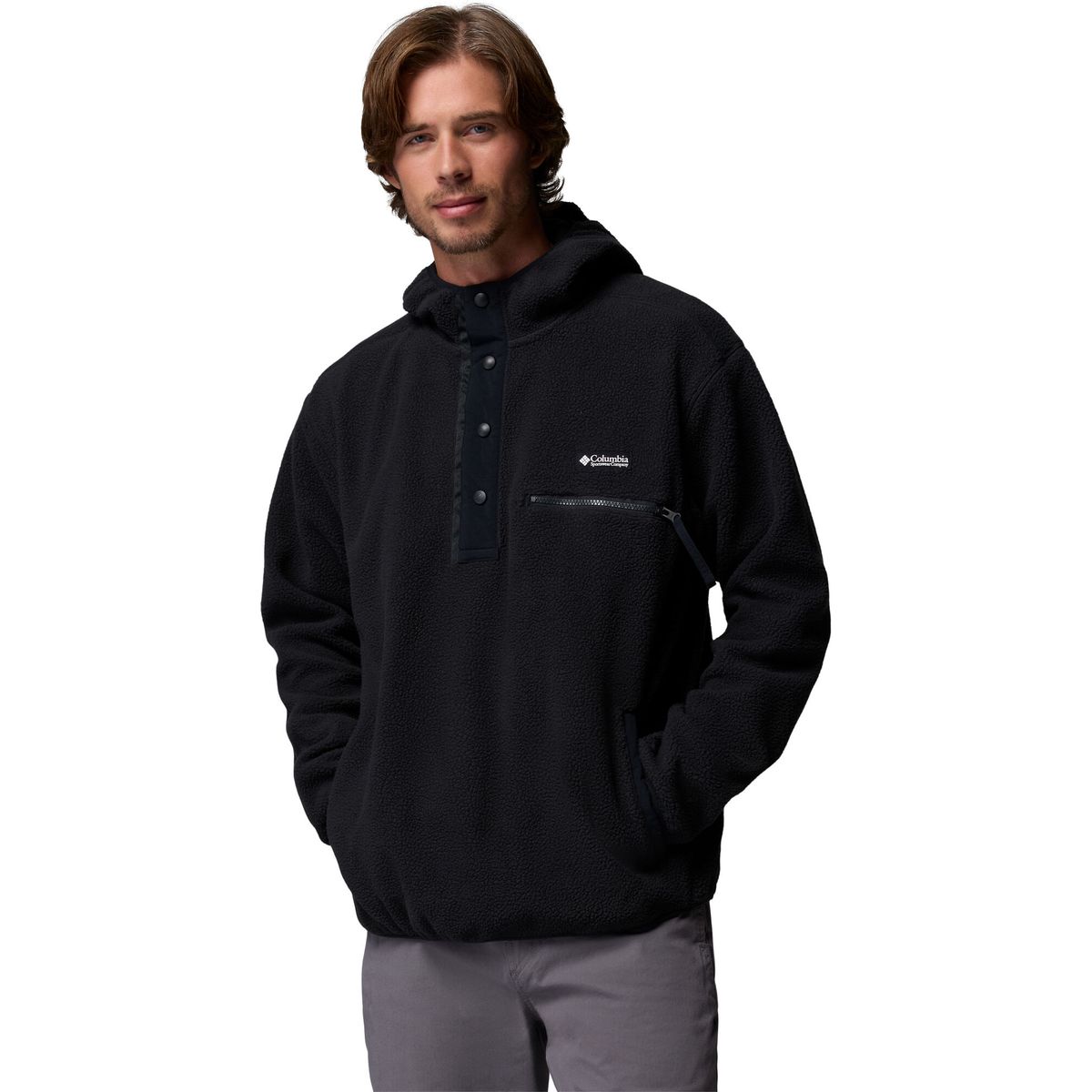 Columbia Men’s Helvetia II Sherpa Fleece Hoodie black (010) XXL 217398-2173981-010-XXL