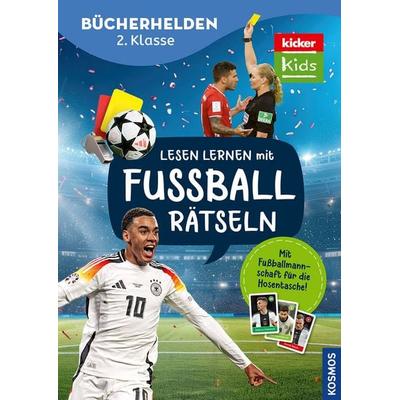 kicker Kids, Lesen lernen mit Fußballrätseln,, Taschenbuch von Jonas Dirker, Kosmos, 978-3-440-18294-9