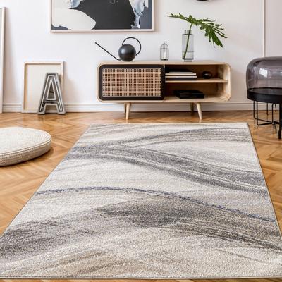 Paco Home Modern Area Rug with Artistic Waves Design