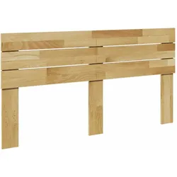 vidaXL Kopfteil 140 cm Massivholz Eiche