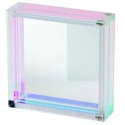 Giftcompany, Bilderrahmen, Gift Company Bilderrahmen Tokio, Fotorahmen, Acryl, Transparent / Irisierend, 10 x 10 cm, 1236303040 (12.70 x 12.70 cm)