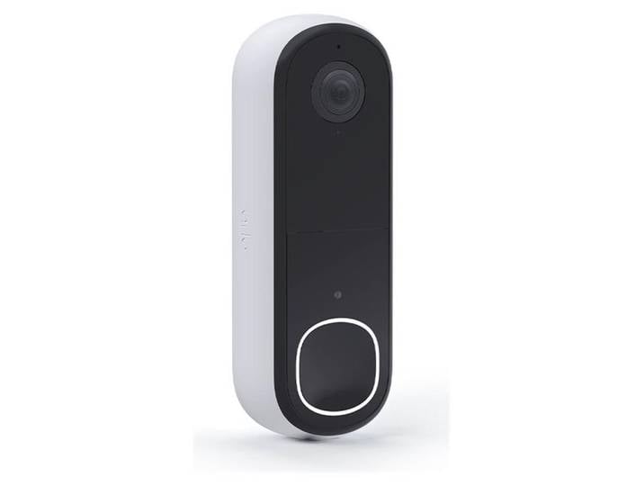 Arlo Video Doorbell 2K (2nd Generation) - Sonnette intelligente - avec caméra - sans fil - Wi-Fi - 2.4 Ghz - blanc