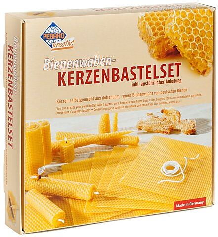 Bienenwachs Kerzen-Bastel-Set