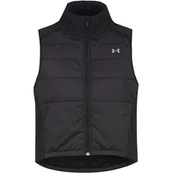 Under Armour LAUNCH INSULATED VEST Laufweste Damen | Gr. S | schwarz - schwarz
