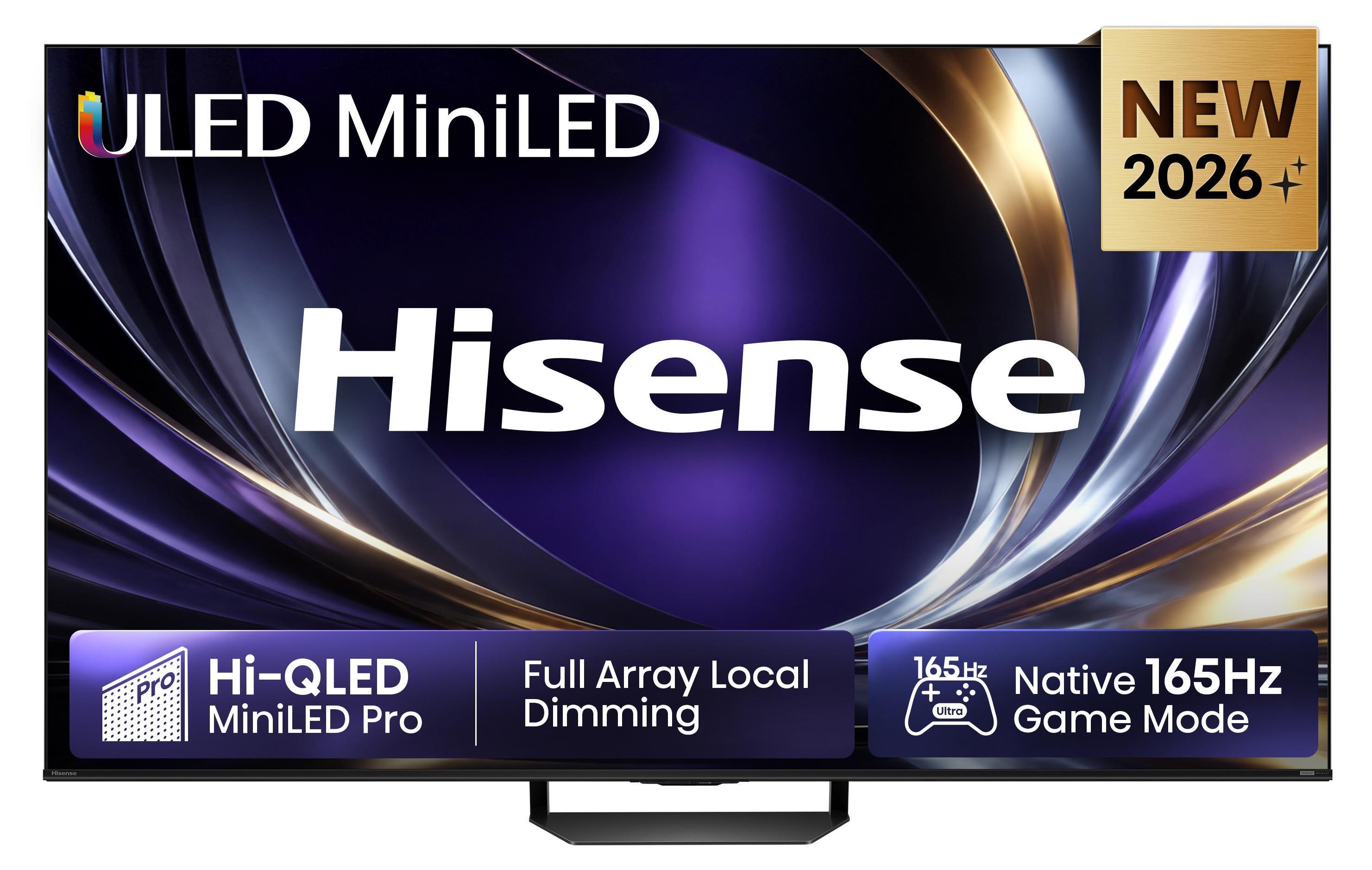 Hisense 55 '' U79S Pro | ULED MiniLED Smart TV 4K 165 Hz, 139,7 cm (55"), 3840 x 2160 Pixel, DLED, Smart-TV, WLAN, Schwarz