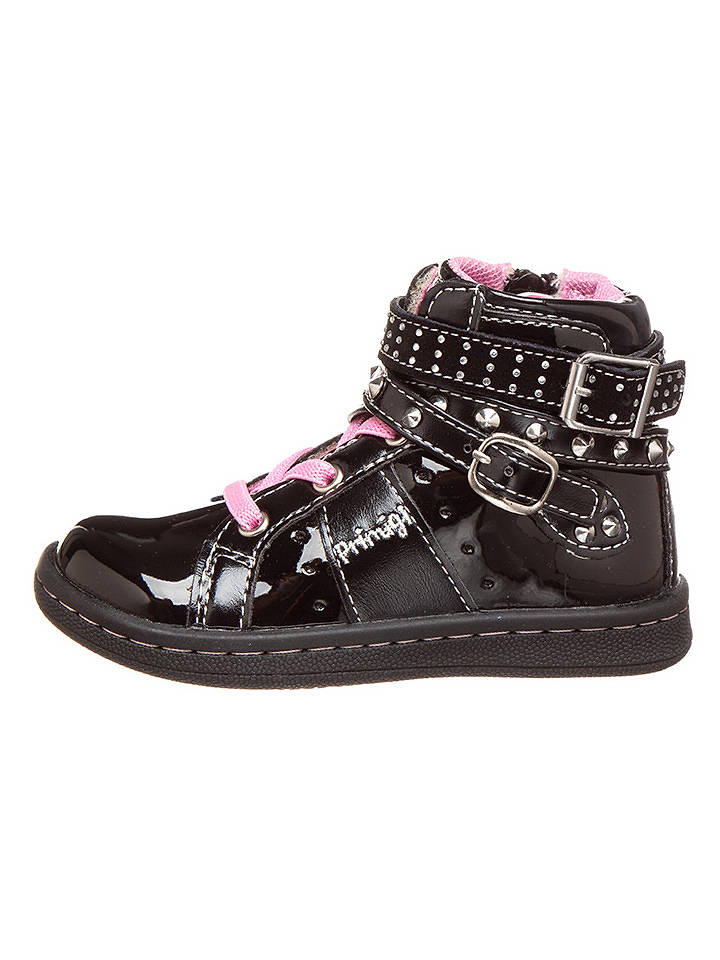Primigi Leder-Sneakers in Schwarz - 25