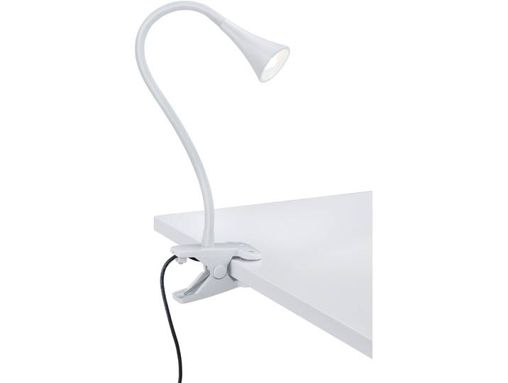 REALITY LEUCHTEN LED Klemmleuchte VIPER , weiß, 1, H: 35cm, Leuchten, 5 Jahre Garantie, LED Klemmleuchte