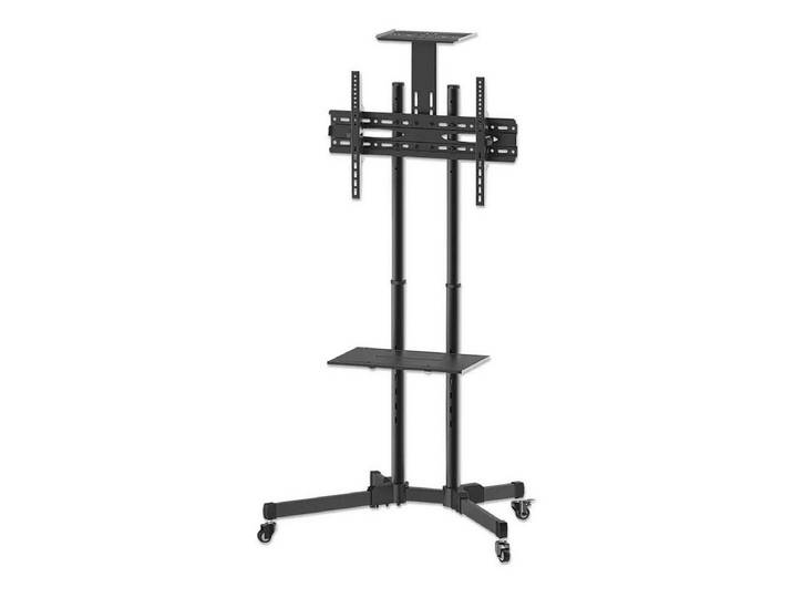 MANHATTAN TV-Standfuß Manhattan Universal Basic Multimedia TV-Ständer auf Rollen