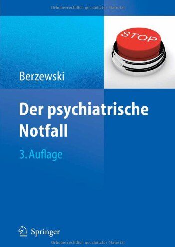 Horst Berzewski - Der Psychiatrische Notfall (German Edition) - Preis vom 13.10.2026 19:28:25 h