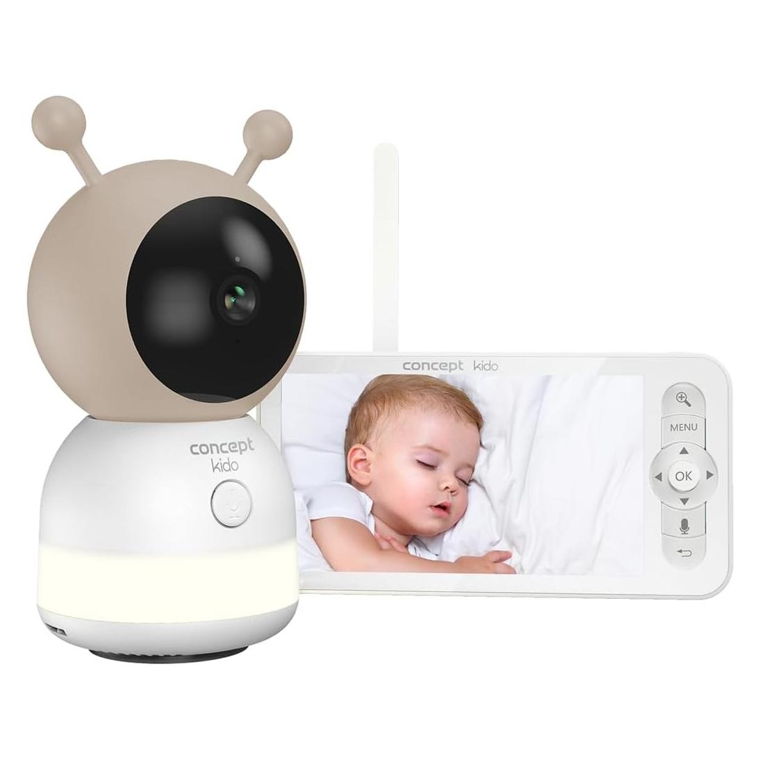 Concept Mobiles Kindermädchen KIDO KD4010 (Babyphone mit Kamera, 300 m) (8595631020425)