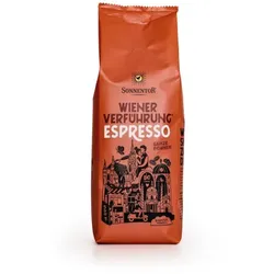 Sonnentor Espresso Kaffee ganze Bohne Wiener Verführung bio 500g