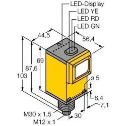 Turck Optoelektronischer Sensor Q45BB6DXQ5