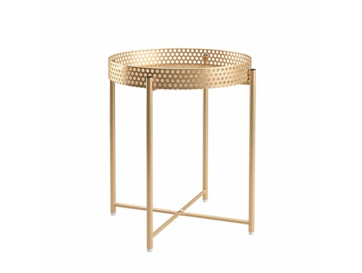 Beistelltisch RIMMA rund 43 x 47 cm gold
