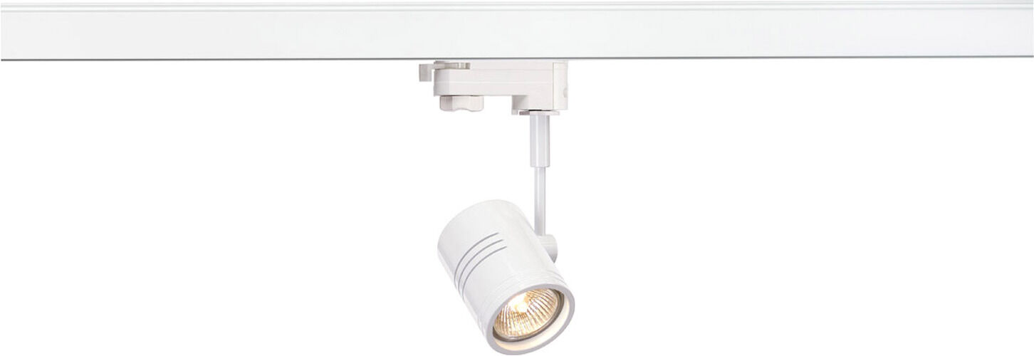 Slv Bima I Leuchtenkopf, Weiss, Gu10, 1x50w Max., Inkl. 3p.-Adapter - Leuchten Mit 3 Phasen Adapter 230v