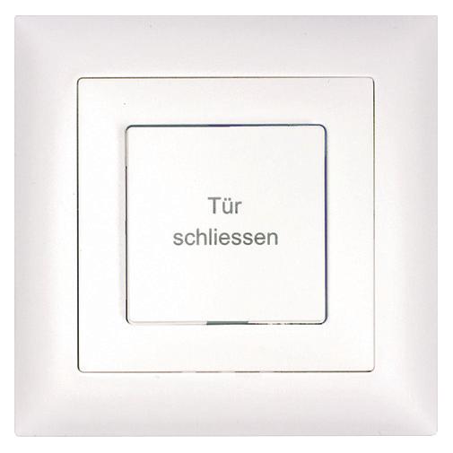 BSW Auslösetaster EDIZIOdue (7563.UP-TEXT)