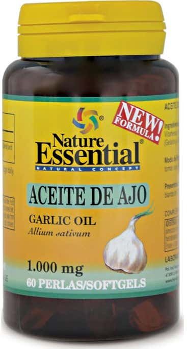 Nature Essential Garlic Oil 60 Perlas