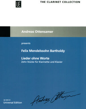 Universal Edition Mendelssohn Lieder ohne Worte