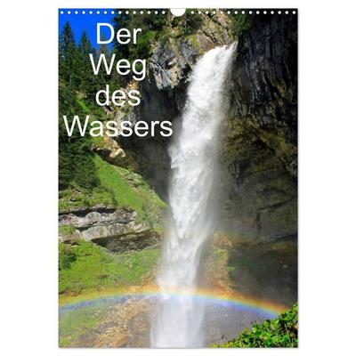 Der Weg des Wassers (Wandkalender 2027 DIN A3 hoch), CALVENDO Monatskalender