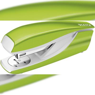 LEITZ Büroheftgerät NeXXt Wow Metall 30 Blatt Blister grün Packung mit 6 Stück
