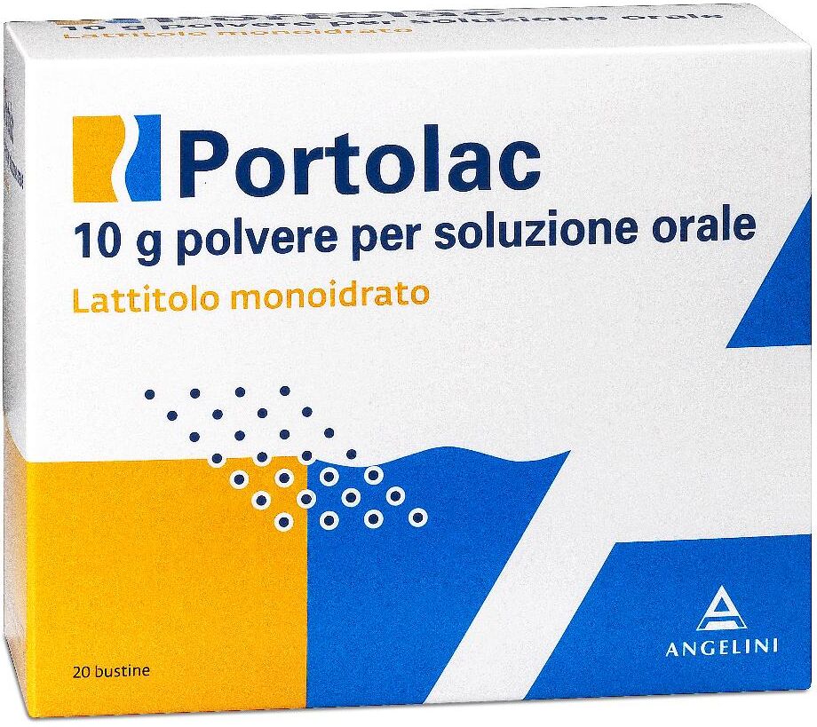 ANGELINI (A.C.R.A.F.) SpA Portolac 20 Bustine 10g - Trattamento della Stitichezza Occasionale per Adulti e Bambini